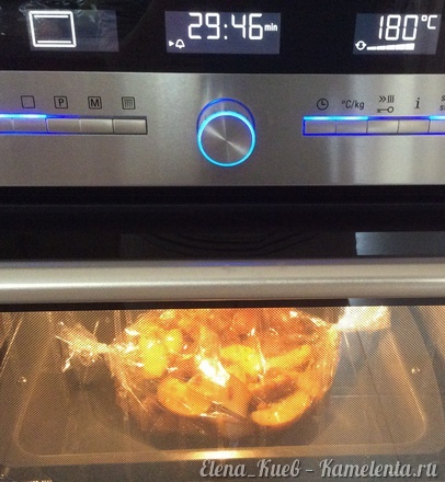 Приготовление рецепта Печеный картофель с чесноком шаг 7