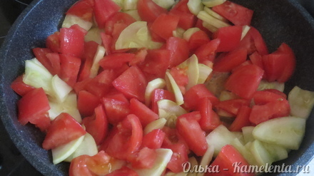 Приготовление рецепта Рыба с овощами в картофельной тарелке  шаг 5
