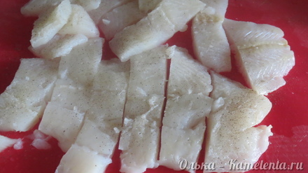 Приготовление рецепта Рыба с овощами в картофельной тарелке  шаг 13