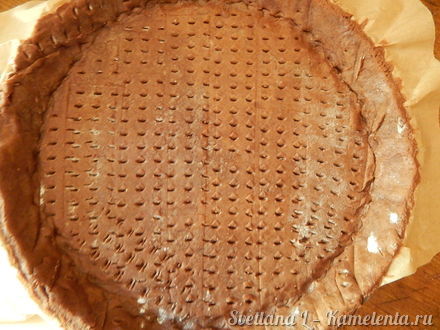 Приготовление рецепта Шоколадно-карамельный тарт шаг 5