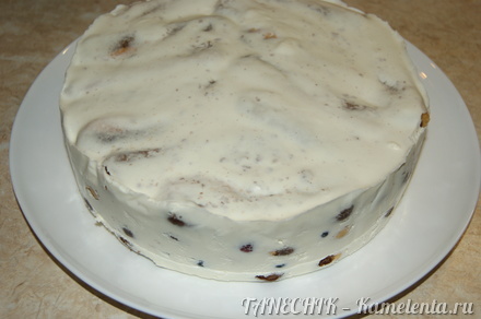 Приготовление рецепта Торт с савоярди и йогуртовым кремом шаг 8