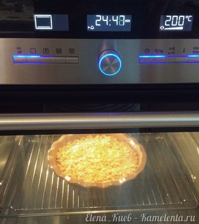 Приготовление рецепта Вишневый пирог с ореховой крошкой шаг 12