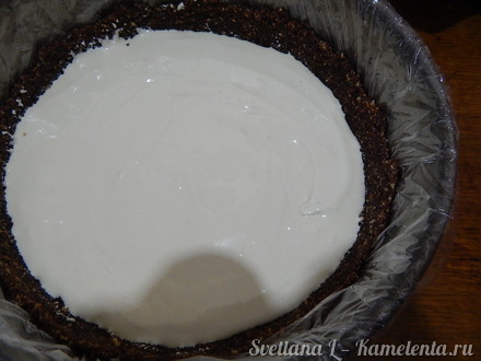 Приготовление рецепта Молочный торт с карамелью и шоколадом шаг 5