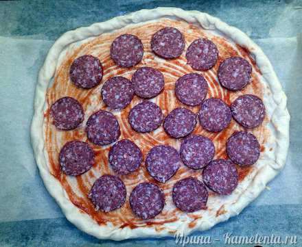 Приготовление рецепта Пицца домашняя шаг 2