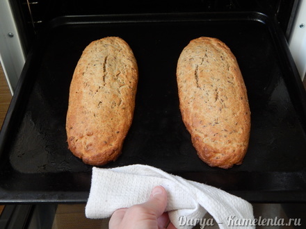 Приготовление рецепта Бездрожжевой хлеб с отрубями и пряностями шаг 4