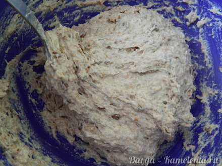 Приготовление рецепта Бездрожжевой хлеб с отрубями и пряностями шаг 2