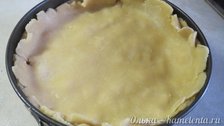 Приготовление рецепта Американский яблочный пирог шаг 12