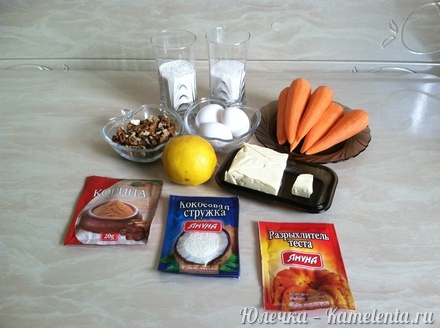 Приготовление рецепта Морковный пирог шаг 1