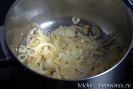 Приготовление рецепта Томатный суп с морепродуктами шаг 2