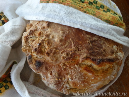 Приготовление рецепта Деревенский хлеб шаг 10
