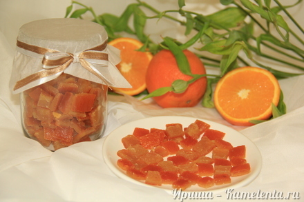 Приготовление рецепта Апельсиновые цукаты  шаг 8