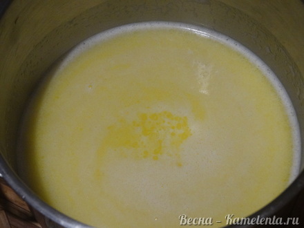 Приготовление рецепта Молочно-ванильный бисквит шаг 3