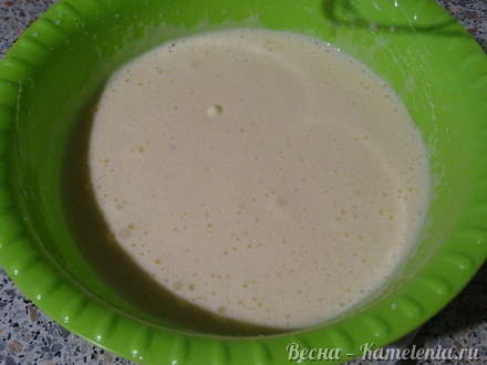Приготовление рецепта Молочно-ванильный бисквит шаг 6