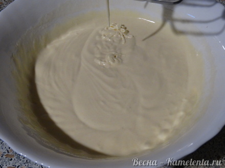 Приготовление рецепта Молочно-ванильный бисквит шаг 7