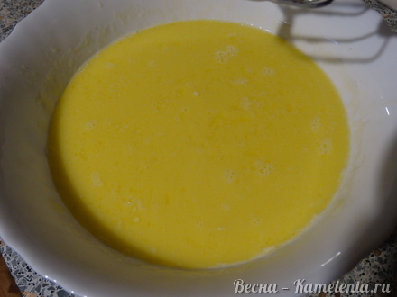 Приготовление рецепта Молочно-ванильный бисквит шаг 8