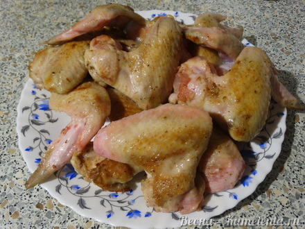 Приготовление рецепта Куриные крылья в остро-сладкой глазури  шаг 3