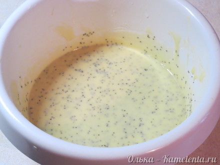 Приготовление рецепта Маковые маффины с лимонным соком шаг 11