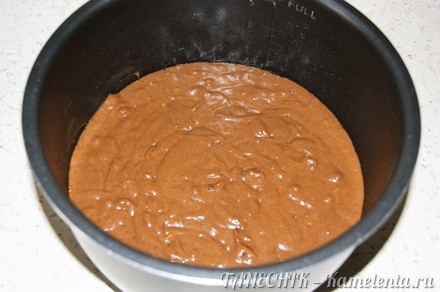 Приготовление рецепта Шоколадно-банановый кекс (подходит для мультиварки) шаг 10