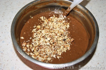 Приготовление рецепта Шоколадно-банановый кекс (подходит для мультиварки) шаг 9