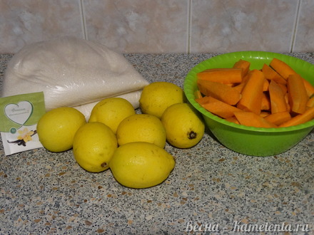 Приготовление рецепта Джем лимонно-морковный шаг 1