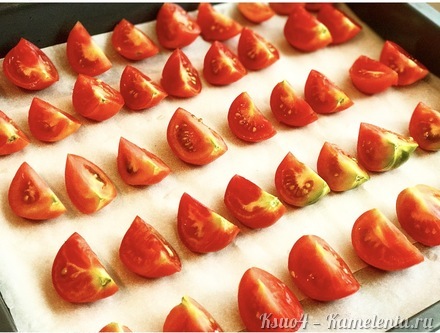 Приготовление рецепта Вяленые томаты в оливковом масле шаг 3