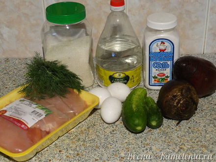 Приготовление рецепта Свекольник-холодняк с яйцом шаг 1