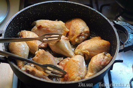 Приготовление рецепта Курица в соусе &quot;моле&quot; шаг 3