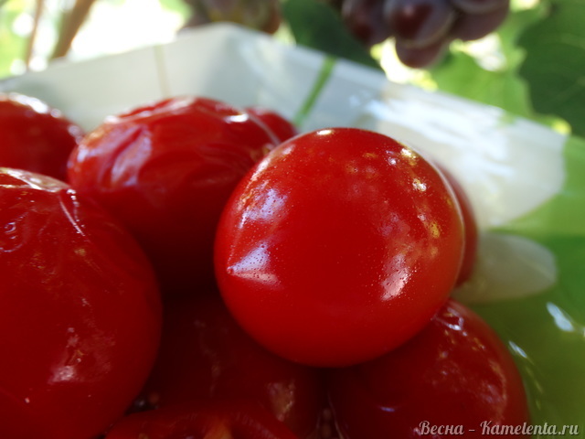 Рецепт помидоров в яблочном соке