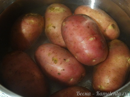Приготовление рецепта Ленивые вареники из картошки со шкварками шаг 2