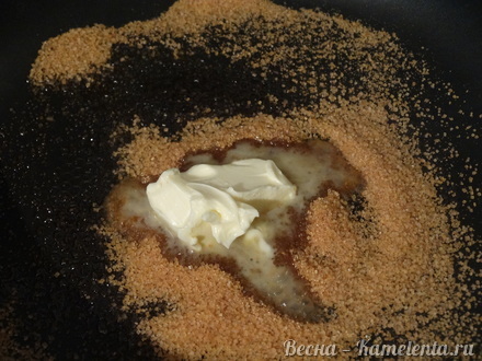 Приготовление рецепта Яблочно-грушевый  пирог из запечённых мюсли шаг 9