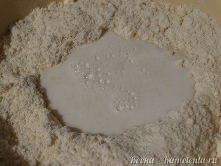 Приготовление рецепта Капустный пирог с молочной капустой шаг 5