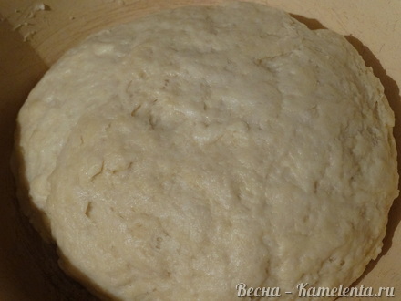 Приготовление рецепта Капустный пирог с молочной капустой шаг 6