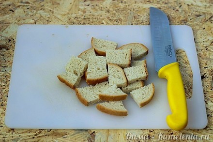 Приготовление рецепта Английский хлебный пудинг (English bread pudding) шаг 3