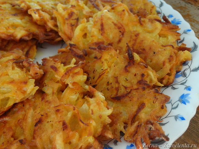 Рецепт драников картофельных с тыквой