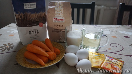 Приготовление рецепта Морковный кекс шаг 1