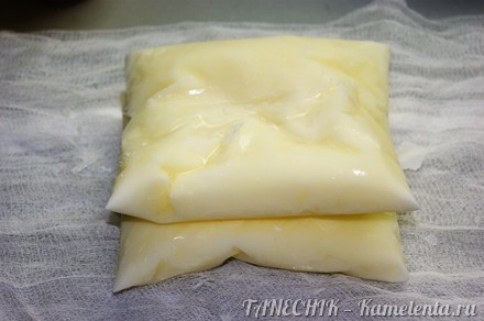 Приготовление рецепта Творожный сыр с зеленью шаг 2