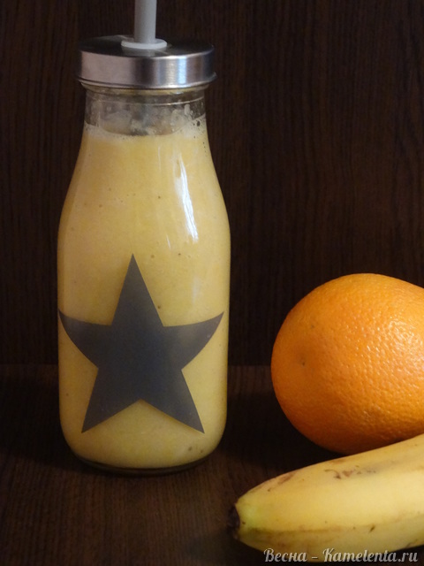 Рецепт апельсиново-имбирного смузи