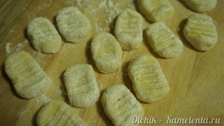 Приготовление рецепта Картофельные ньокки с тыквенным соусом шаг 12