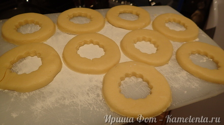 Приготовление рецепта Ореховые кольца по ГОСТ-у шаг 6