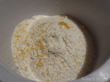 Приготовление рецепта Манное печенье с лимоном шаг 4
