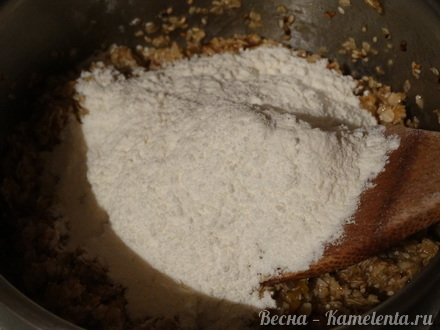 Приготовление рецепта Овсяное печенье с кунжутом шаг 5