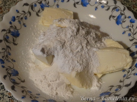 Приготовление рецепта Ванильно-крахмальное печенье шаг 3