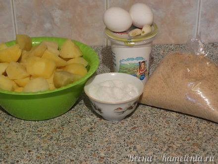Приготовление рецепта Картофель с хрустящей корочкой шаг 1