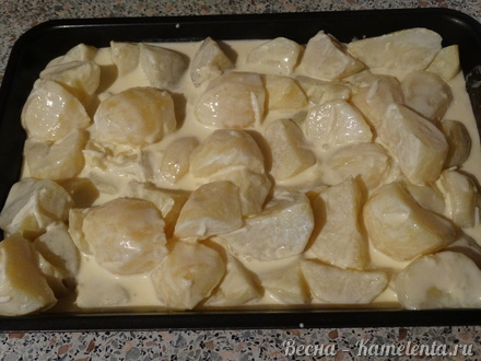 Приготовление рецепта Картофель с хрустящей корочкой шаг 3