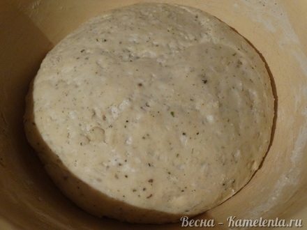 Приготовление рецепта Чесночный хлеб с травами шаг 8
