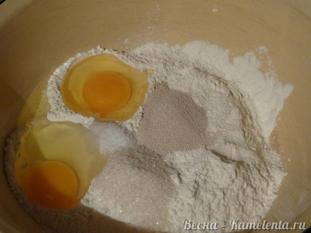 Приготовление рецепта Яичный хлеб шаг 2