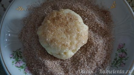 Приготовление рецепта Творожно-яблочное печенье шаг 5