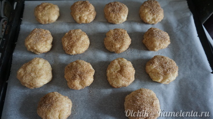 Приготовление рецепта Творожно-яблочное печенье шаг 6