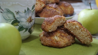 Рецепт Творожно-яблочное печенье