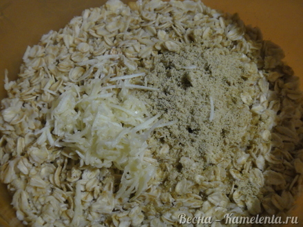 Приготовление рецепта Овсяно-грибные биточки шаг 6